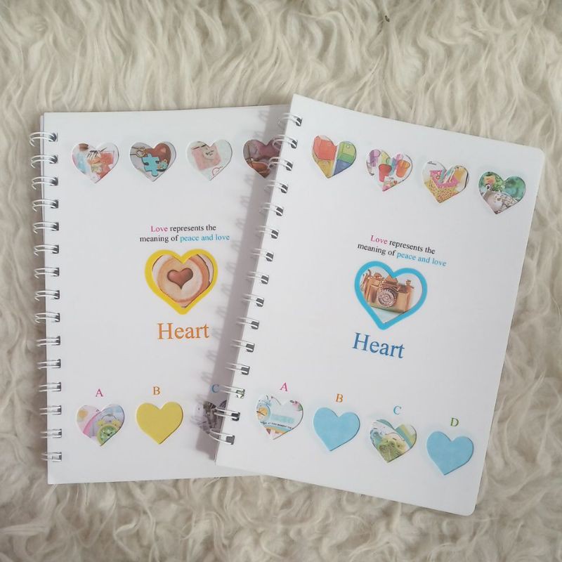

Buku Spiral Heart / Notebook A5 isi 70lembar