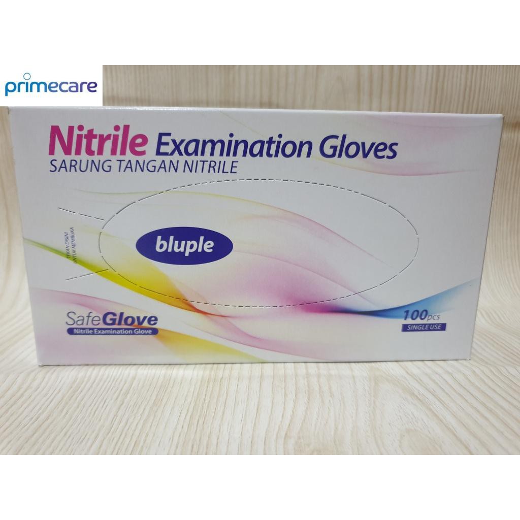 Sarung Tangan Nitril / Handscoon Nitril SafeGlove / Sarung Tangan Nitril Onehealth