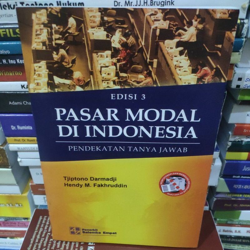 

pasar modal di indonesia ed ke3 by Tjiptono darmadji
