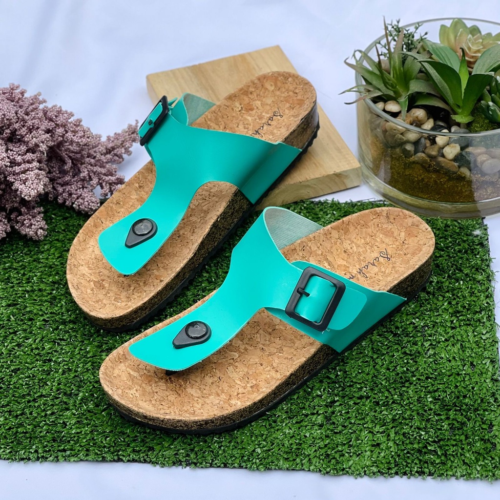 SARAHMERE - LINDA SANDAL GREEN