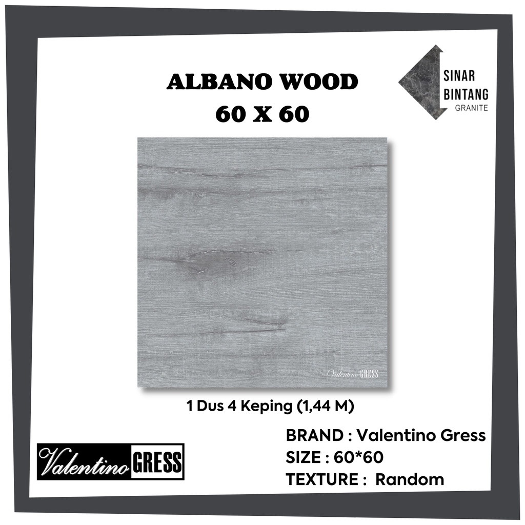 Granit 60 X 60 | Granit Lantai Albano Wood VALENTINO GRESS