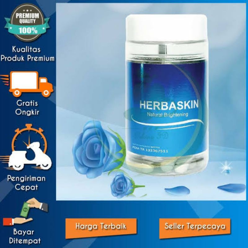 [ORIGINAL] Herbaskin Natural Brightening Kapsul Pemutih