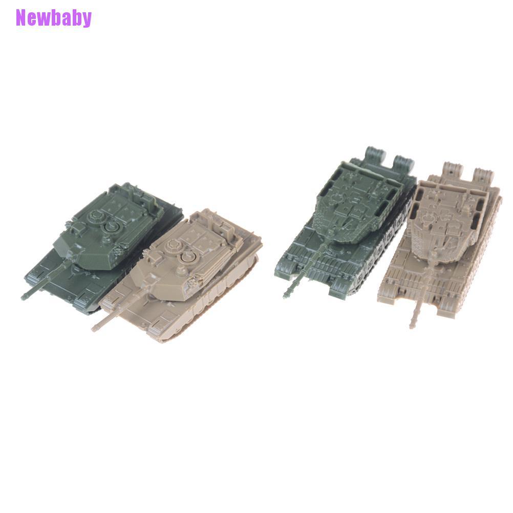 (Newbaby) Miniatur TANK Tempur MORDEN US M1A2 4D 99A Tanpa Kotak