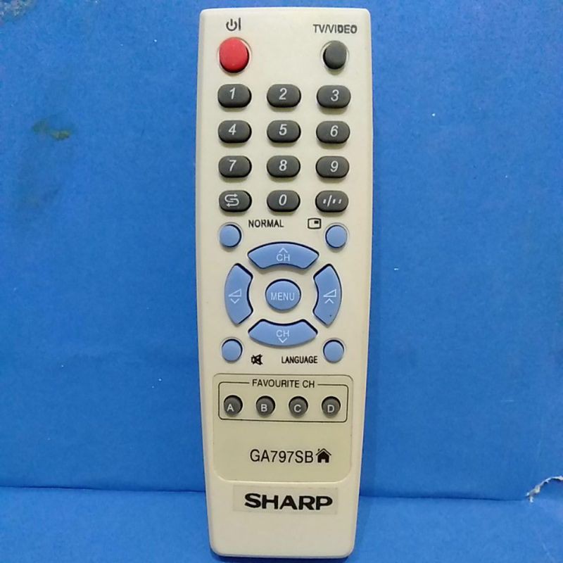 REMOTE REMOT TV SHARP PICOLLO/ALEXANDER/TABUNG/SLIM/FLAT GA797SB