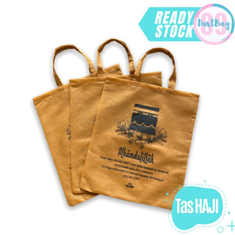 Tas Bingkisan Oleh Oleh Haji Murah Bahan Kain Spunbond | F 25.30