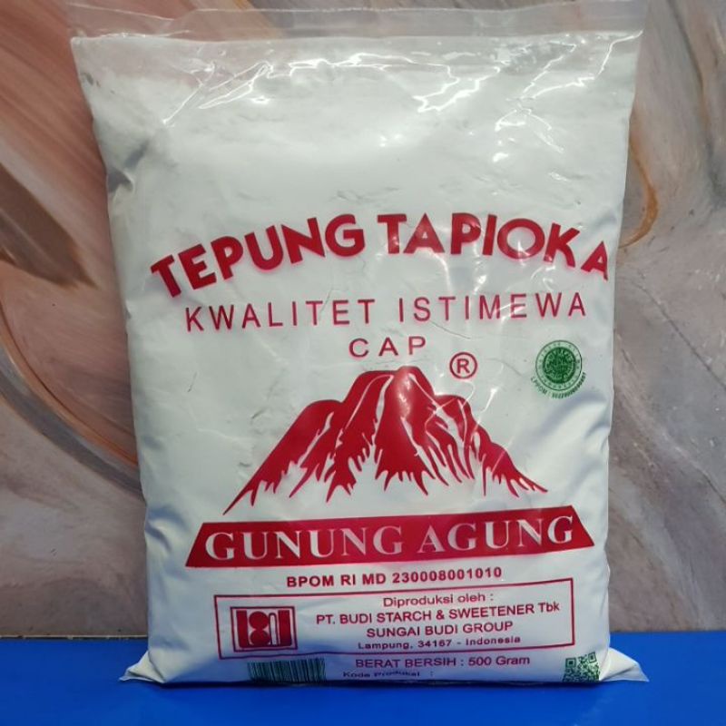 

Tepung Tapioka Gunung Agung 500gr