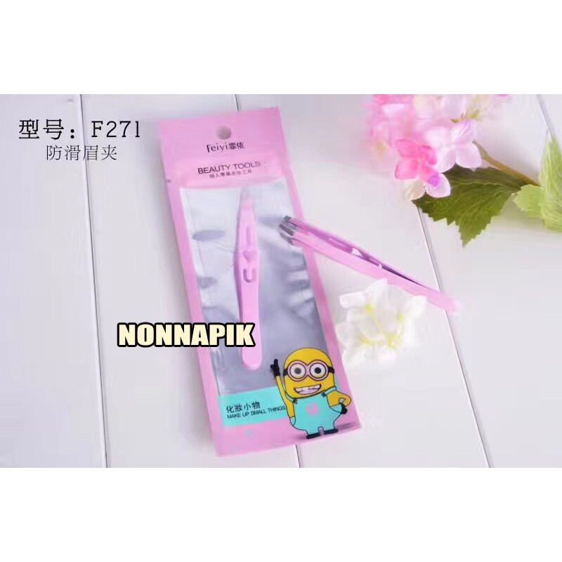 Tweezer / Pinset Alis - Bulu dari MINIONS IMPORT HONGKONG