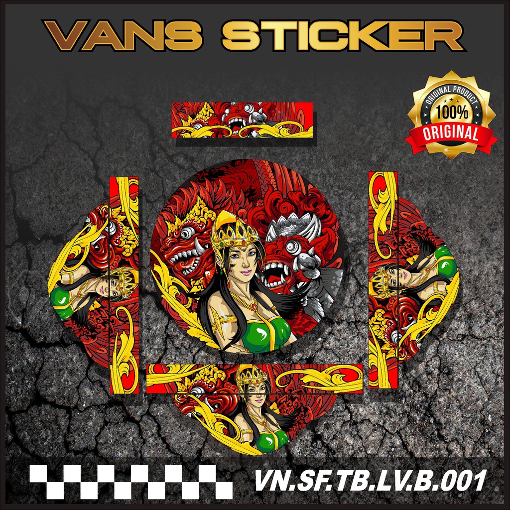 Stiker tebok lovebird / Decal sangkar burung / Bnr ebod lovebird