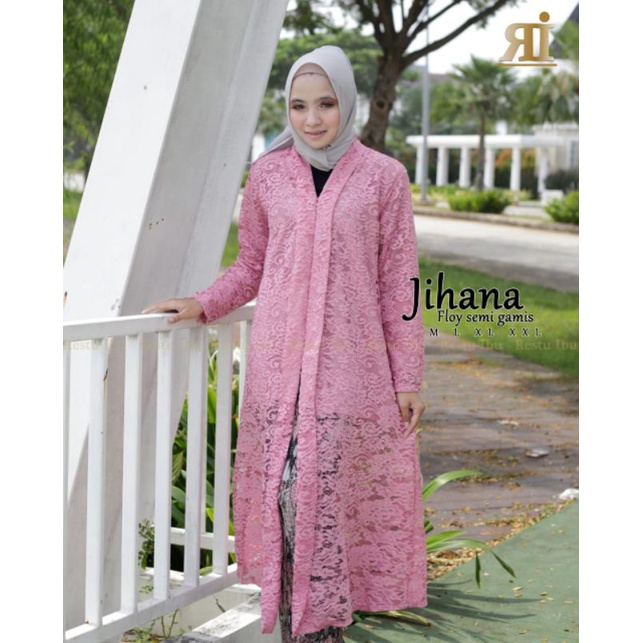 KARTINI SEMI GAMIS BAHAN BROKAT PREMIUM SPESIAL KEBAYA