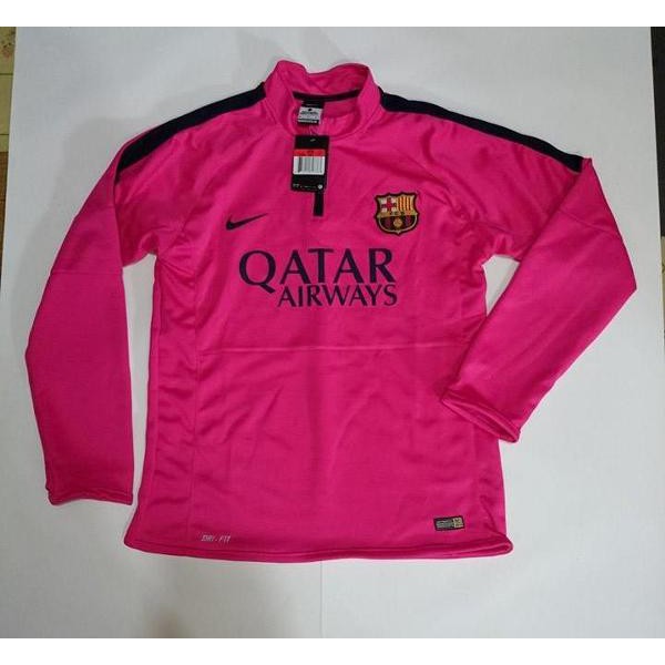 Sweater HalfZipper Training Barcelona (FCB Barca) Pink Grade ORI