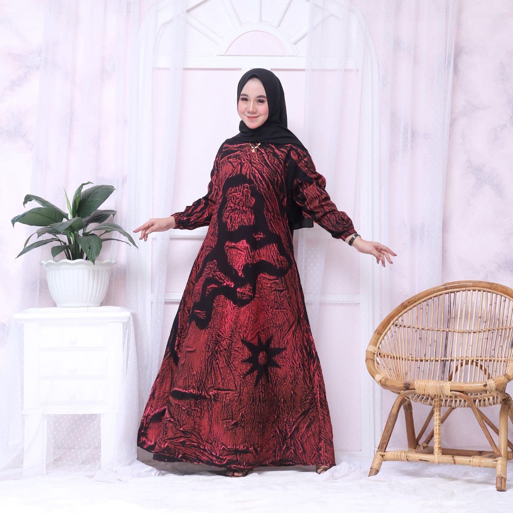 GAMIS RAYON PREMIUM| HOMEY DRESS CANDI MEKAR Twil | GAMIS TWILL ORI|GAMIS RAYON