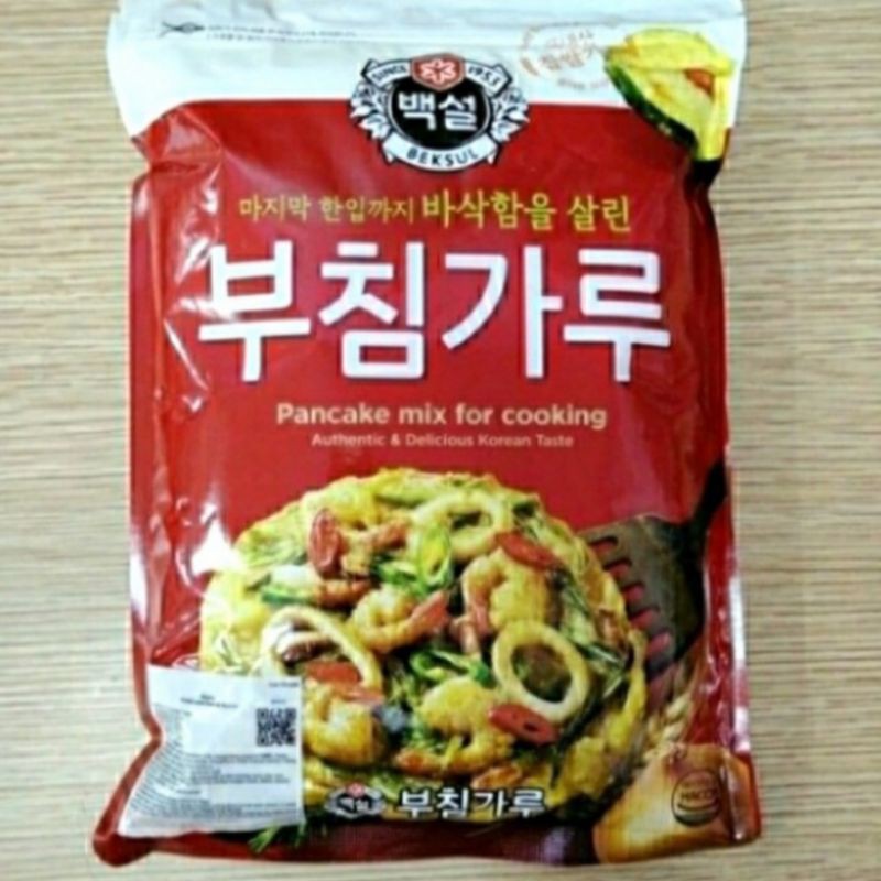 

Beksul Korean Pancake Mix/Tepung Pajeon/Kimchi Jeon 1kg