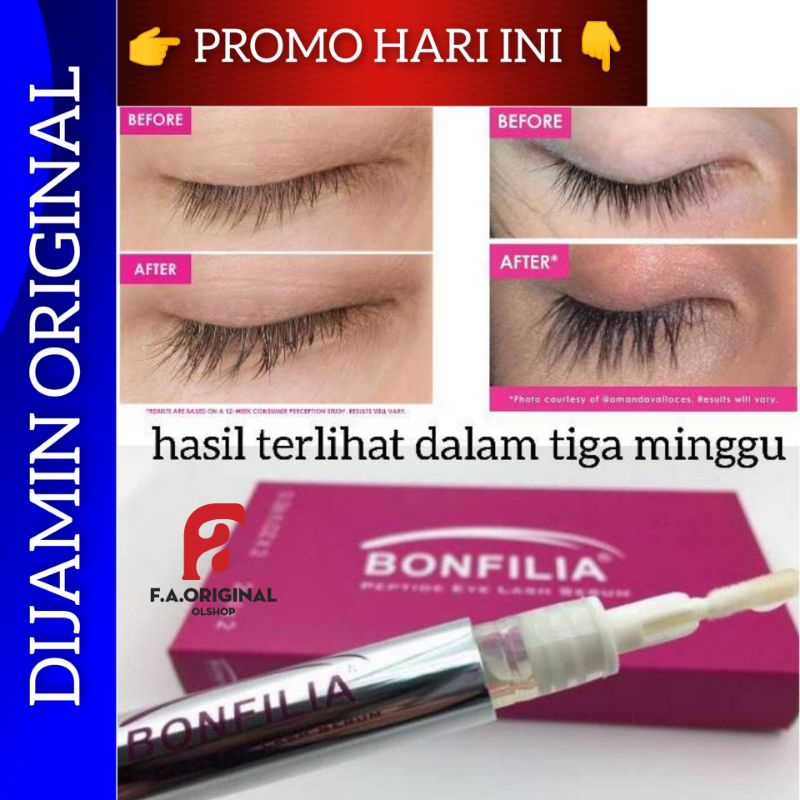 Jual [ Dijamin Original ] Serum Bulu Mata Eyelash Serum Bonfilia Penumbuh  Bulu Mata Dan Alis Hairgrowth Serum Hairgrowth Dalam 3 Minggu Original Usa  Disarankan Bagi Yang Sering Eyelash Dan Bulumata Botak