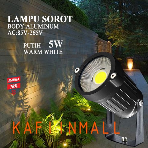 COB 5W Lampu Sorot Taman 5Watt Garden Light