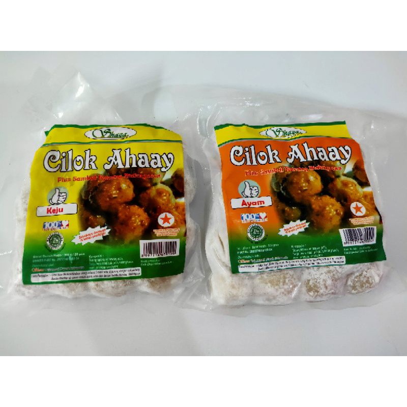 

Cilok Ahaay plus Bumbu Kacang Rasa Ayam & Keju isi 20 Butir