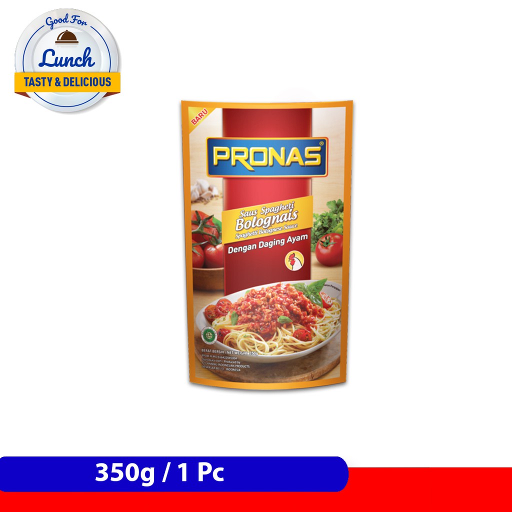 PRONAS Paket Bundling Exclusive Saus Bolognais Daging Ayam 350gr &amp; Pastamia Spaghetti 500gr