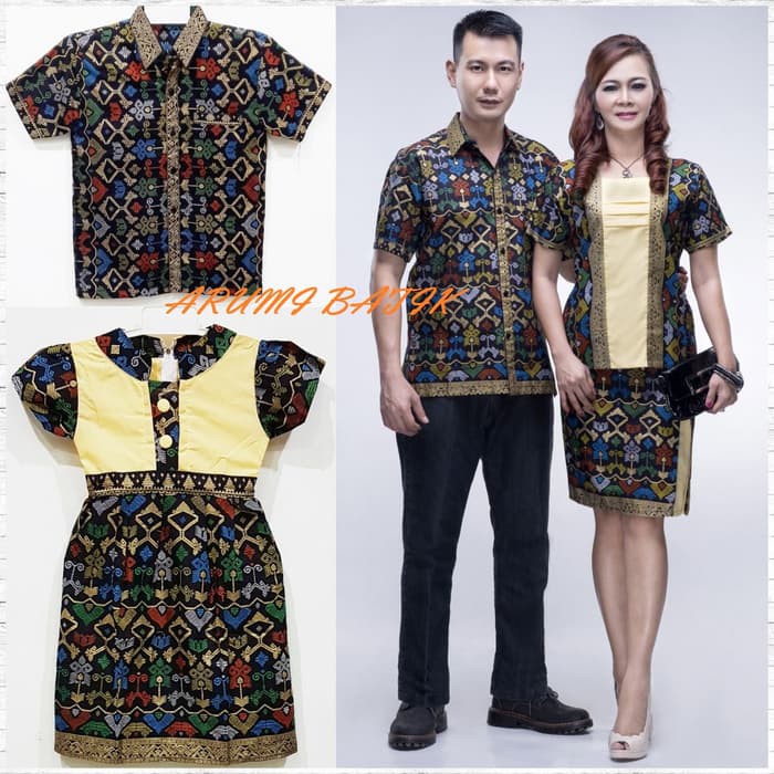 Couple Pitaloka Etnic Pita RnB Span SRG 736 Sarimbit Batik Modern Prada Seragam  FASHION GROSIR M9X7