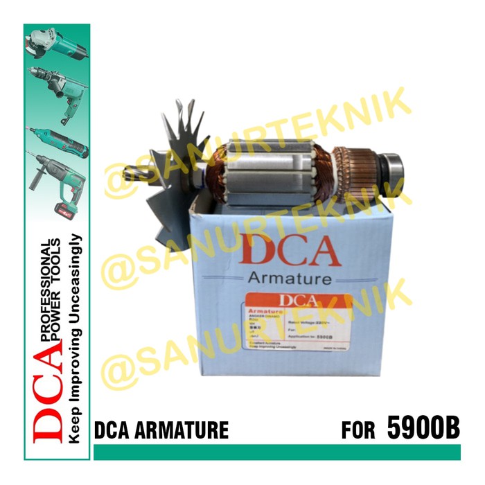 DCA armature untuk Makita N5900B / Angker Makita N 5900 B / Rotor