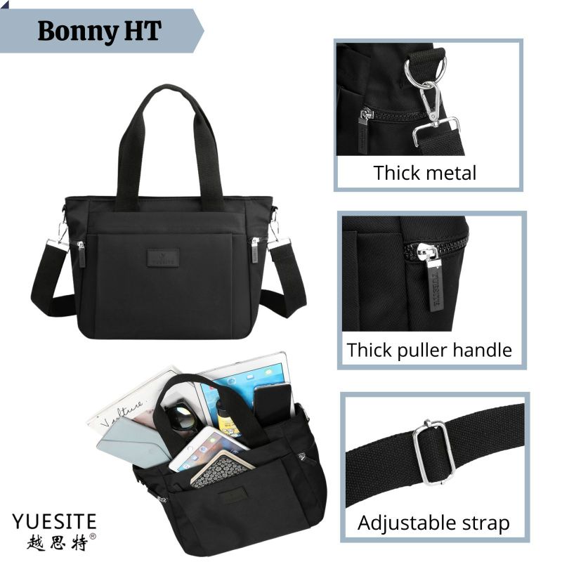 Tas wanita tote bag shoulders bahu yuesite bonny ht original import