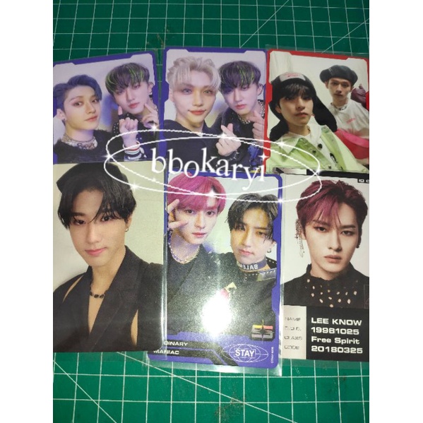 [BOOKED] TC TRADING CARD UNIT MINSUNG ODDINARY STRAY KIDS SKZ LEE KNOW HAN JISUNG PC PHOTOCARD