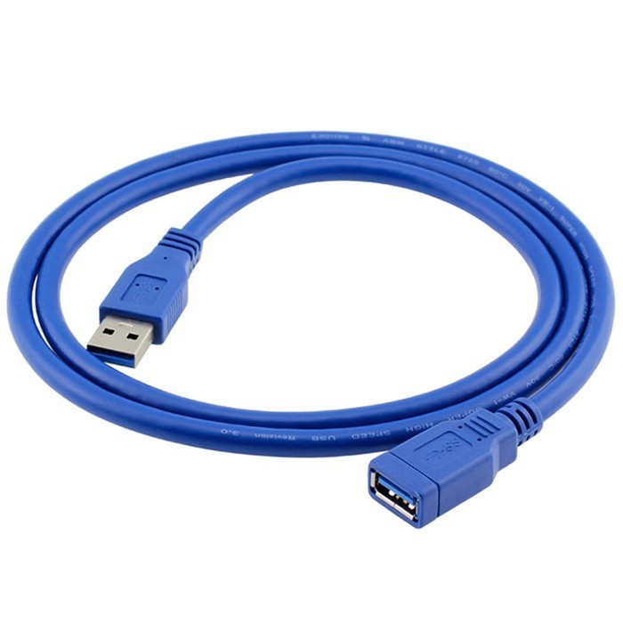 Cable Usb-A 3.0 extension nyk 1.5m Am-Af 5Gbps - Kabel Usb3.0 male female 1.5 meter