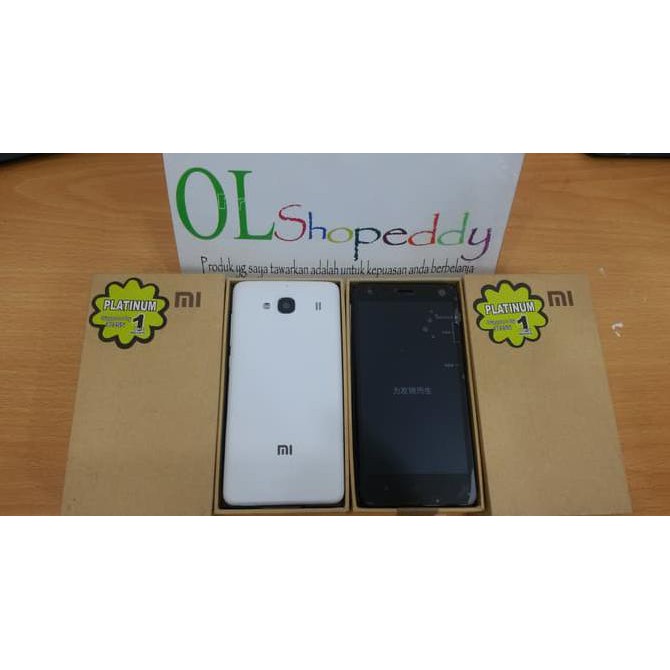 CUCI GUDANG Hp Xiaomi Redmi 2 4G/LTE Garansi Distributor (RAM 1GB+ROM 8GB)