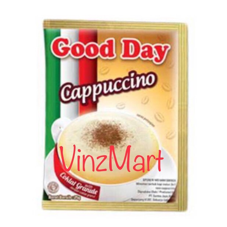 

1 RTG GOOD DAY CAPPUCCINO isi 10bks