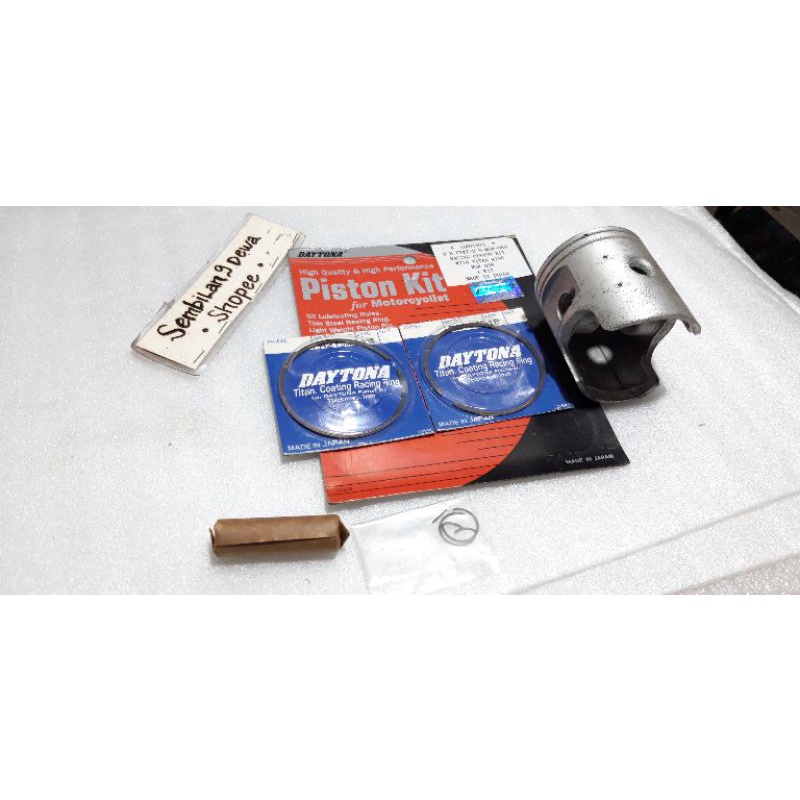 piston kit racing daytona japan RGR TXR oversize 50 ring titanium