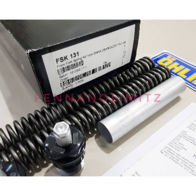 Front Fork Spring Kit Per Shock Depan OHLINS Yamaha XMAX