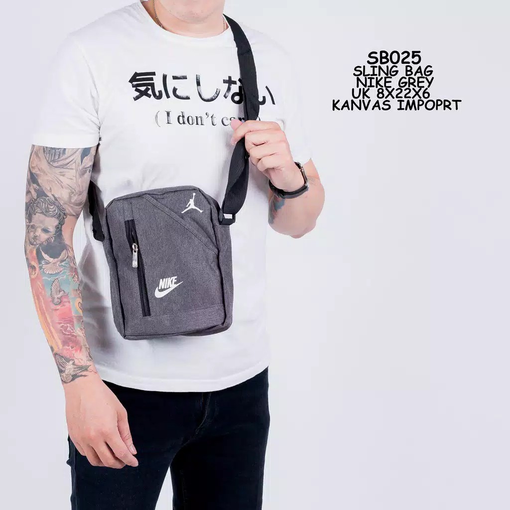 Tas selempang unisex NIKE kanvas import Hiqh Quality