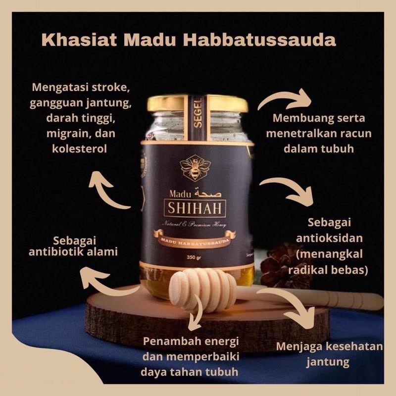 

Madu Habbatussauda Penambah Stamina dan Daya Tahan Tubuh / Madu Habbatussaudah Jintan Hitam Asli Herbal Murni Alami Meningkatkan Imun