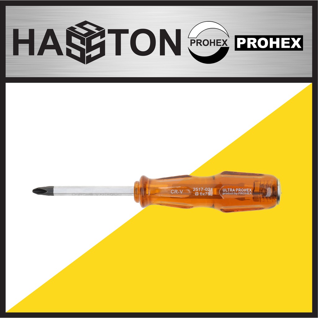 

HASSTON 3 inch Obeng Palstik (+) (2517-021)
