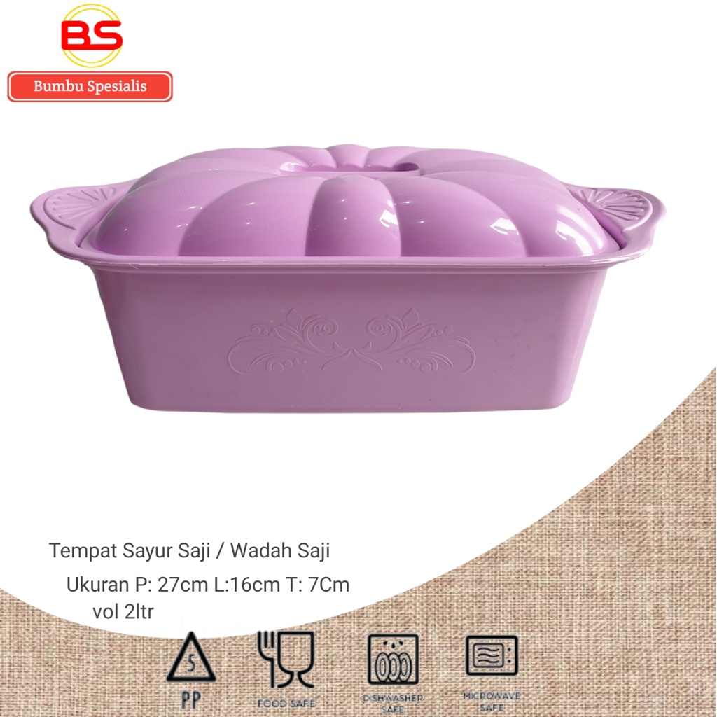 Food Storage /  Tempat Penyimpanan Makanan Penutup Sayuran / Per 12 Pcs / Selusin