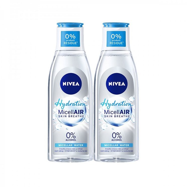 Nivea Hydration MicellAIR Skin Breathe Micellar Water 125ml Original