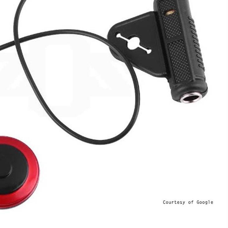 ☜ Mic Pickup Piezo Transducer Microphone Violin Biola Gitar ✹