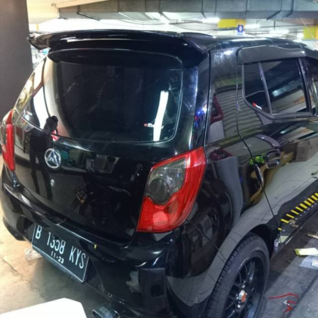 Spoiler Mobil Ayla Dan Agya Free embelm TRD, Mugen dan TRD Sportivo