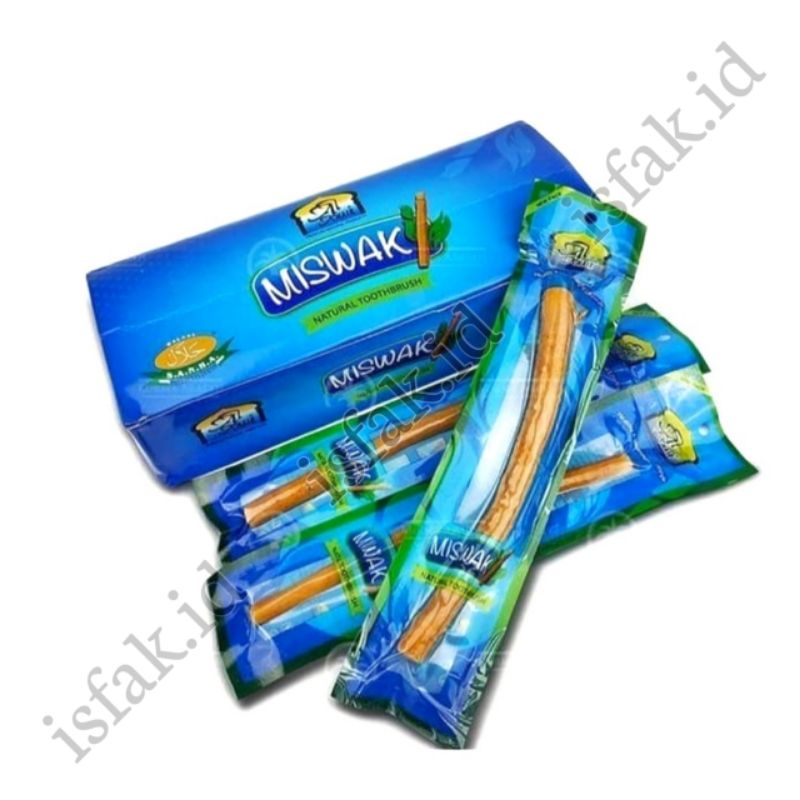 Siwak Miswak Assunnah Satuan Tanpa Holder Kayu Sikat Gigi Arab Sewak Brus