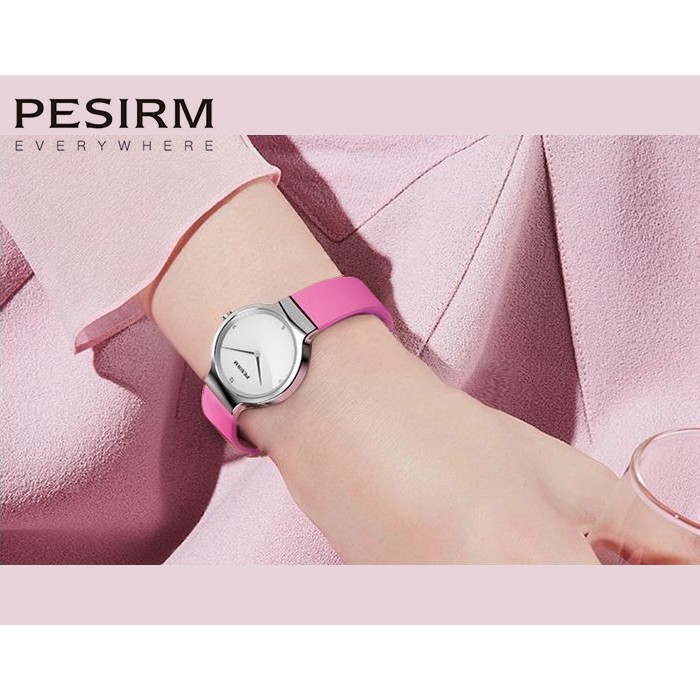 PESIRM 1908 Jam Tangan Wanita Analog Casual Tali Silicone WATCHKITE WKOS