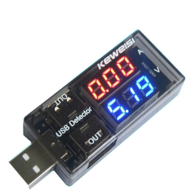 USB Voltage Detector Tester Charger Power Current KWS-10VA