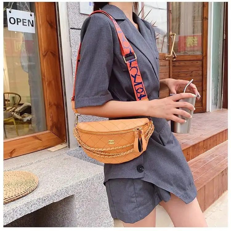 EL 5414 RISCE TAS WAISTBAG IMPORT WANITA CEWEK PEREMPUAN JAKARTA BATAM