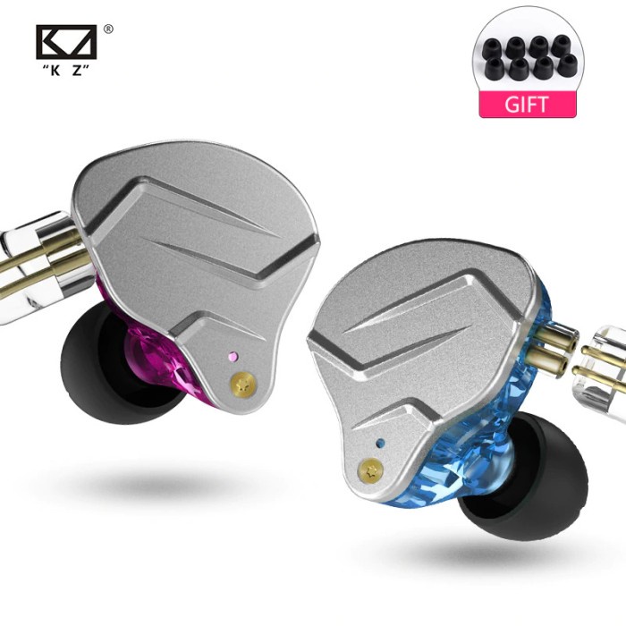 ELEKTRONIK AUDIO KNOWLEDGE ZENITH HYBRID HIFI EARPHONE 1BA+1DD WITH MIC - KZ-ZSN PRO