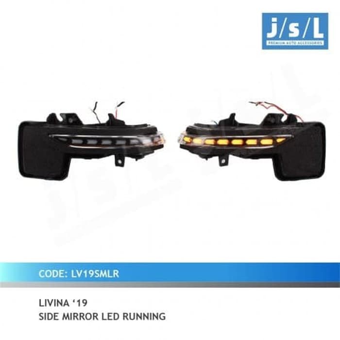 Livina 2019 LED Lampu Kaca Spion