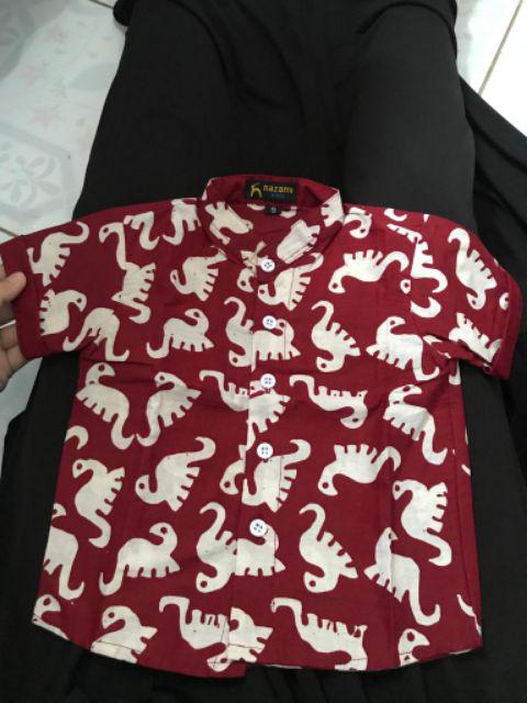 Batik Anak / Kemeja Batik Anak Premium