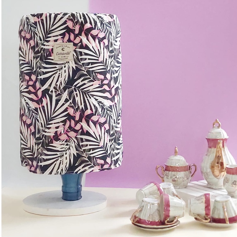 Sarung Cover Galon Dispenser Penutup Galon Kanvas Motif.