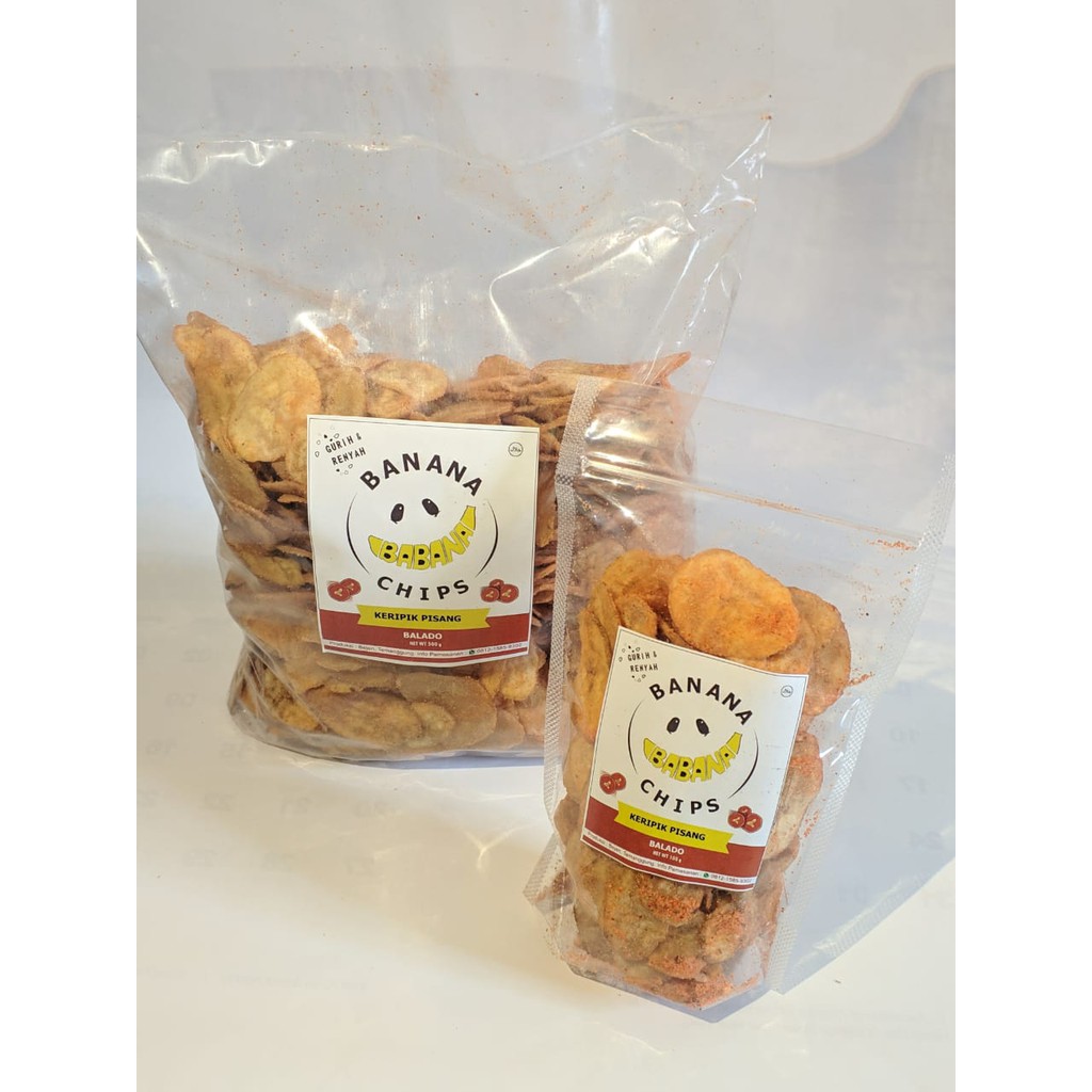 

Banana Chips 500gr