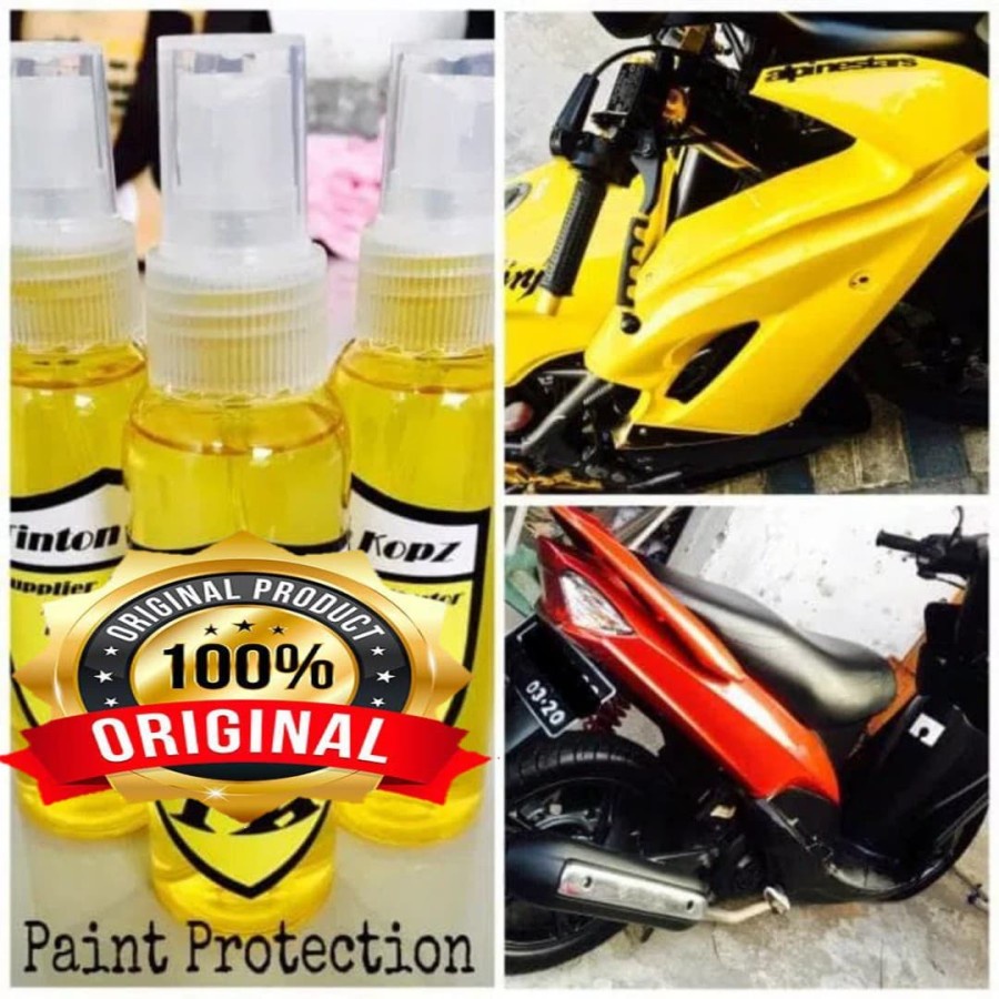 ASLI Nano Ceramic Semi Coating Motor Mobil Pengkilap 3D Glowing Protection