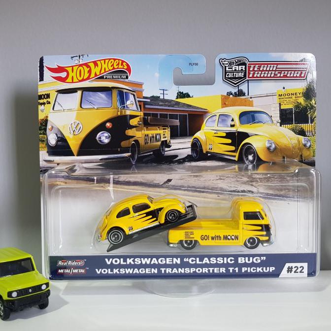 Star Hot Wheels Volkswagen Transporter T1 Team Transport Vw Mooneyes Gilaa