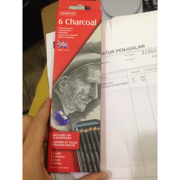 

Promo derwent charcoal 6 pensil Eksklusif