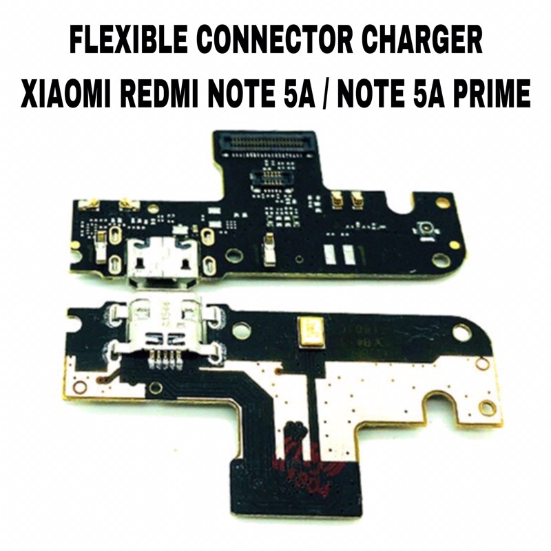 FLEXIBLE KONEKTOR XIAOMI REDMI NOTE 5A / NOTE 5A PRIME CAS CHARGER + MIC / FLEX CON TC PLUG IN BOARD CONNECTOR