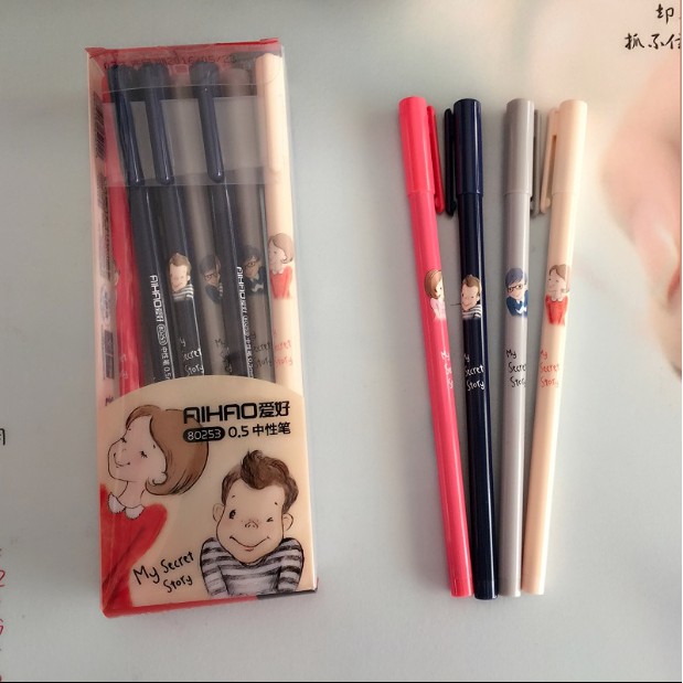 

SALE!!! TERLARIS!!! Pulpen Gel My Secret Story 0.5 mm Tinta Hitam UNIK